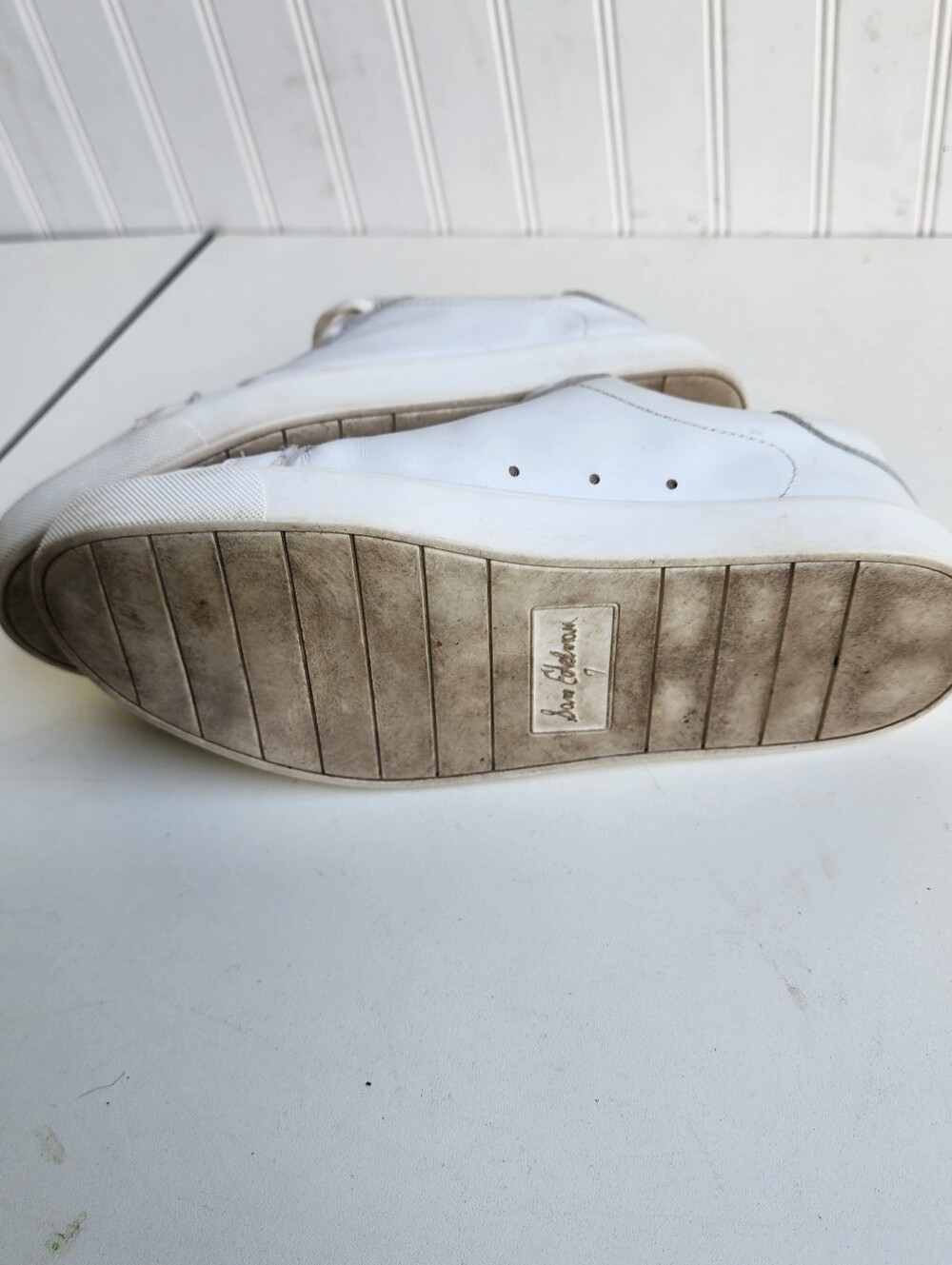 Sam Edelman Ethyl Low-Top Platform Sneaker Shoes Women's White Size US 7 M - Picture 7 of 7